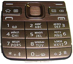 Клавіатура Nokia E52 Brown