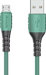 Кабель USB Proda PD-B51M 12w 3a micro USB cable green (PD-B51m-GR)