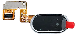Шлейф Meizu M3 Note (L681H) з кнопкою Home (14 pin) Original Black