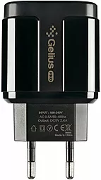 Сетевое зарядное устройство Gelius GP-HC06 Pro Avangard 2.4a 2xUSB-A port charger black