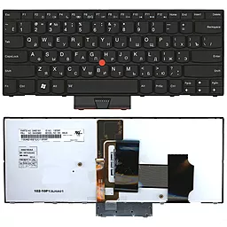 Клавиатура для ноутбука Lenovo ThinkPad X1 с указателем Point Stick и подсветкой Light черная