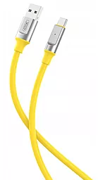 Кабель USB XO NB251 30w 6a USB Type-C cable yellow