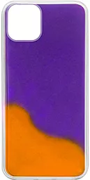 Чехол Epik Neon Glow (светится в темноте) для Apple iPhone 12, iPhone 12 Pro Purple/Orange