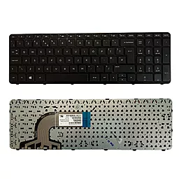 Клавіатура для ноутбуку HP Pavilion 15-E 15-N 15T-E з рамкою Black