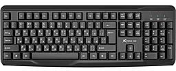 Клавиатура Xtrike ME KB-229 ENG/UKR USB Black (KB-229UA)
