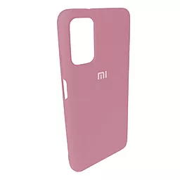 Чехол Silicone Case Full для Xiaomi Poco M4 Pro 5G Pink