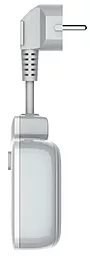 Мережевий фільтр (подовжувач) LDNio SE2435 2 розетки 10А 3xUSB-A-C 2.5см з вимикачами - мініатюра 5