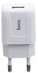 Сетевое зарядное устройство Hoco C2 2.1a home charger white