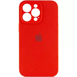 Чехол Silicone Case Full Camera для Apple IPhone 14 Pro Red