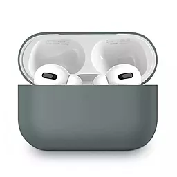 Силіконовий чохол для Apple Airpods Pro 2 Dark Gray